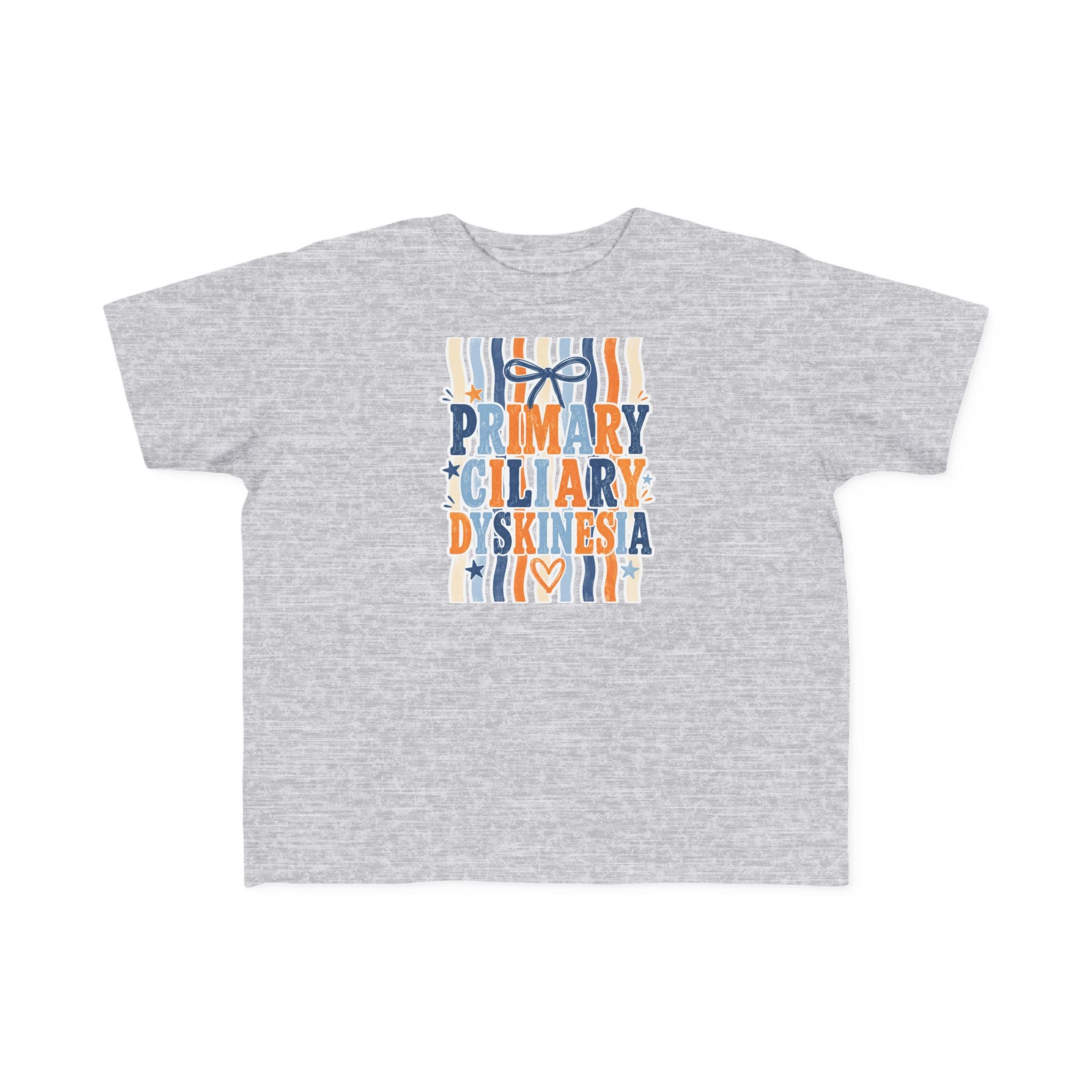 The Jentri- Toddler Primary Ciliary Dyskinesia Tee — Awareness Ribbon Design