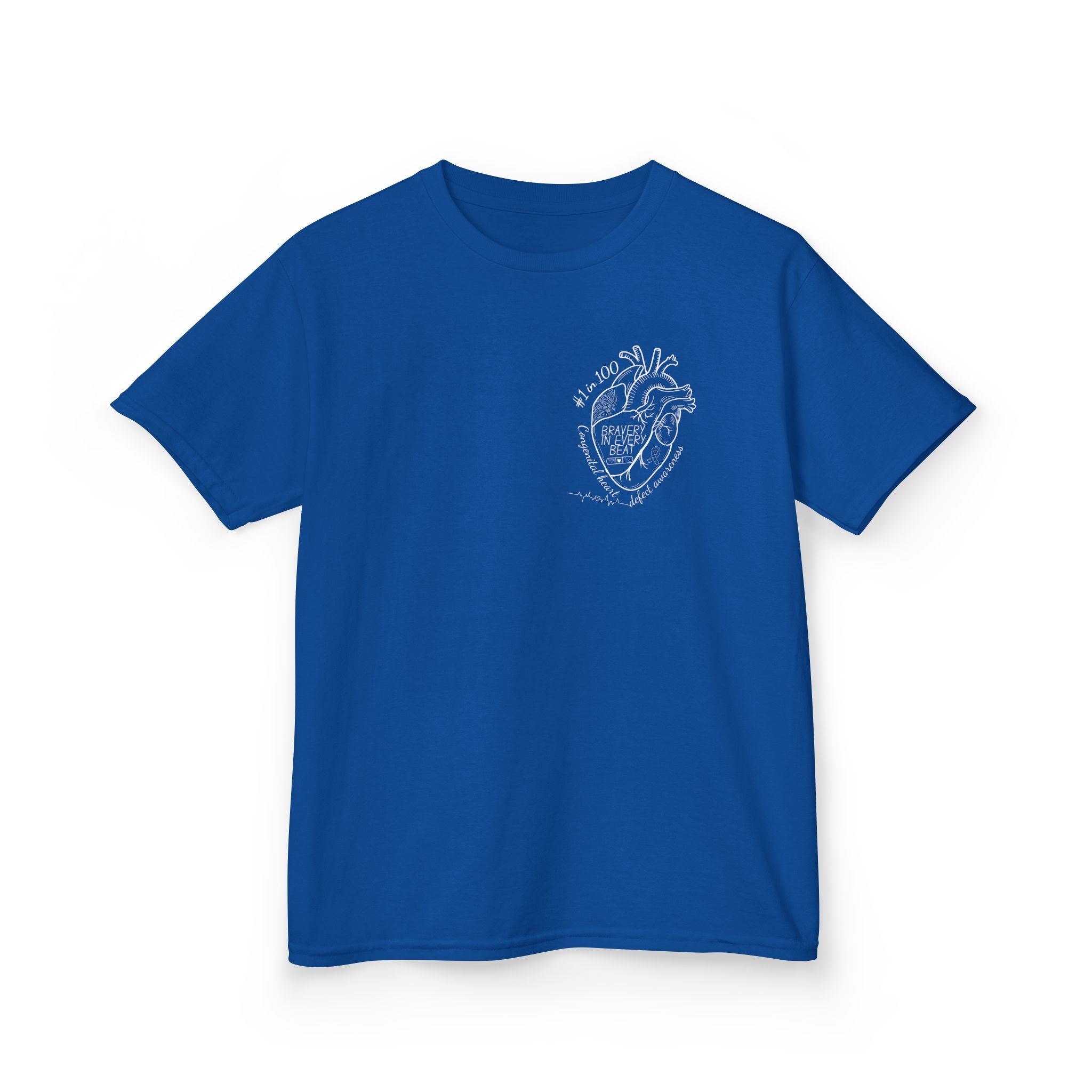 Kids "Bravery in Every Beat" CHD T-Shirt