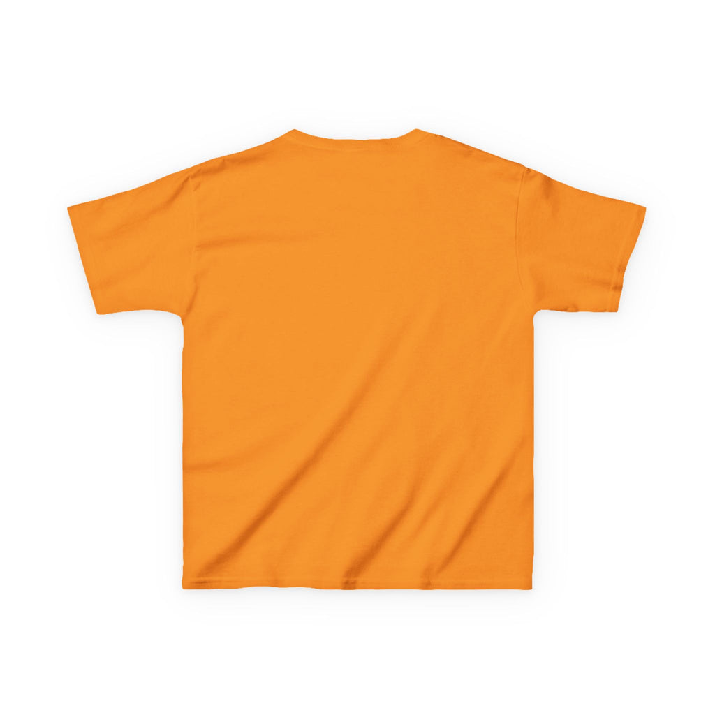 The Jentri- Primary Ciliary Dyskinesia Awareness Kids Tee — Orange & Blue Ribbon Design