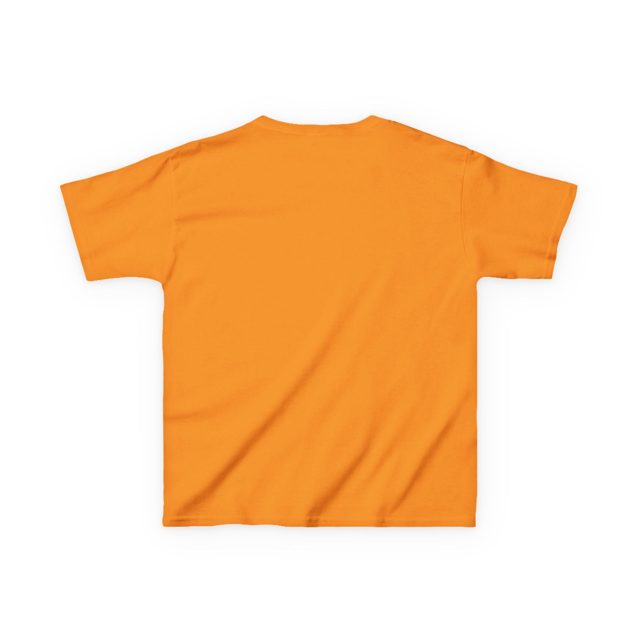 The Jentri- Primary Ciliary Dyskinesia Awareness Kids Tee — Orange & Blue Ribbon Design