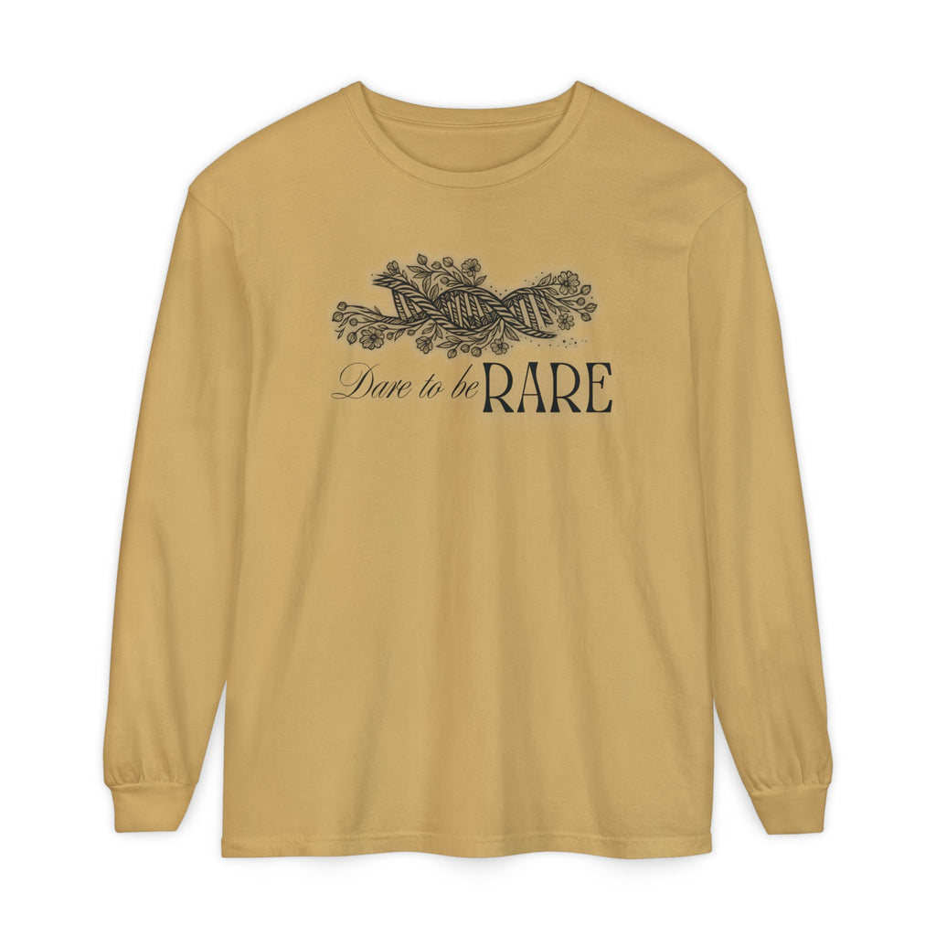 Long Sleeve T-Shirt Dare to be Rare Design