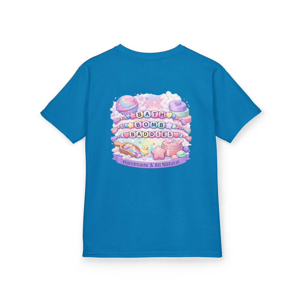 Kids Bath Bomb Baddies T-Shirt — Pastel Handmade Bath Bombs Graphic Tee
