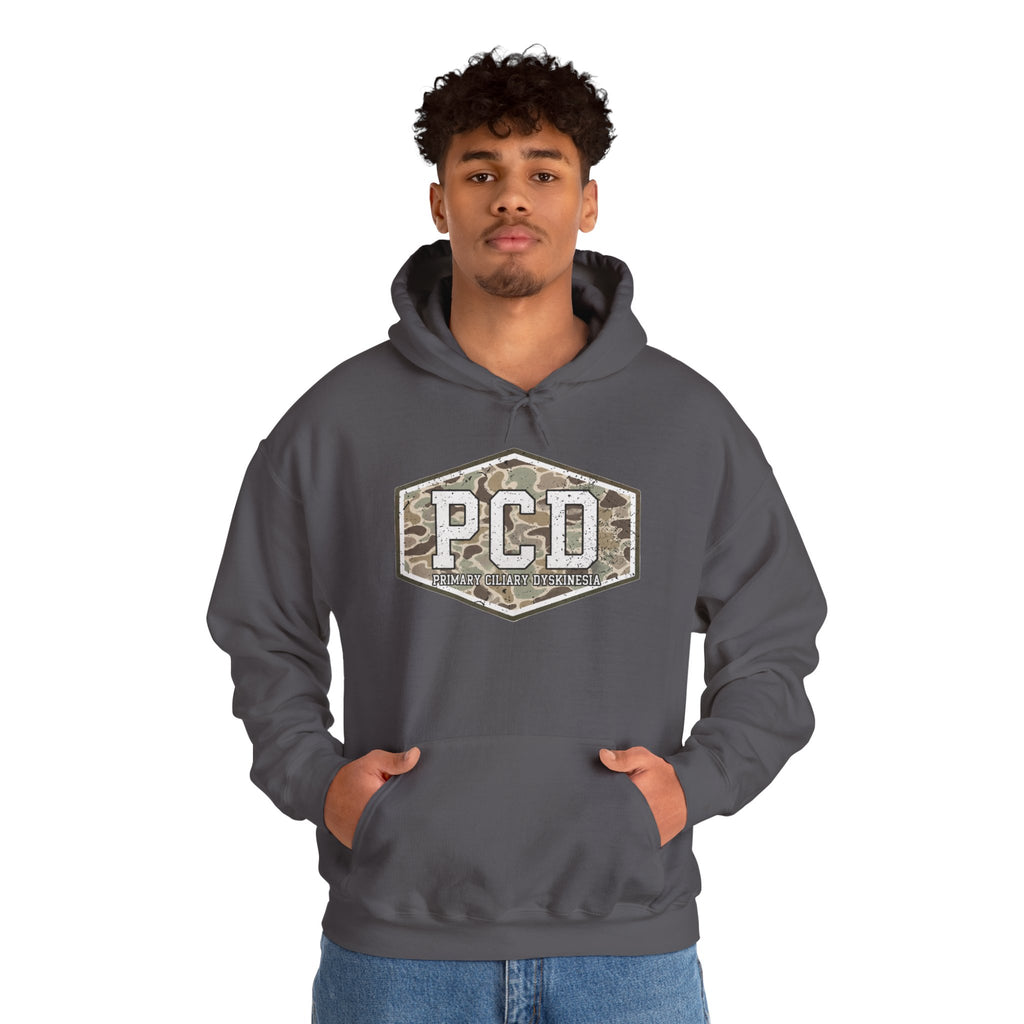 PCD Camo Logo Hoodie – Tactical Military Style Pullover