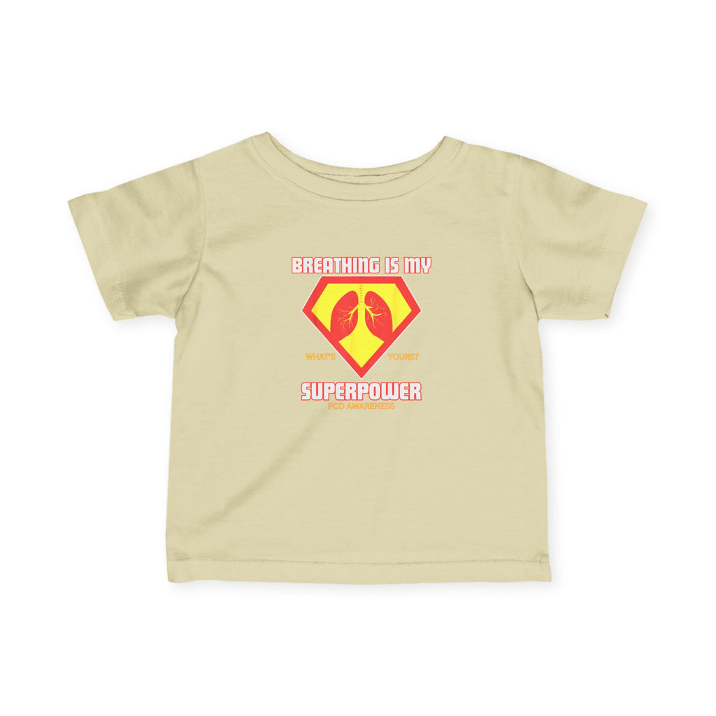 Infant Tee - Breathing is my superpower PCD