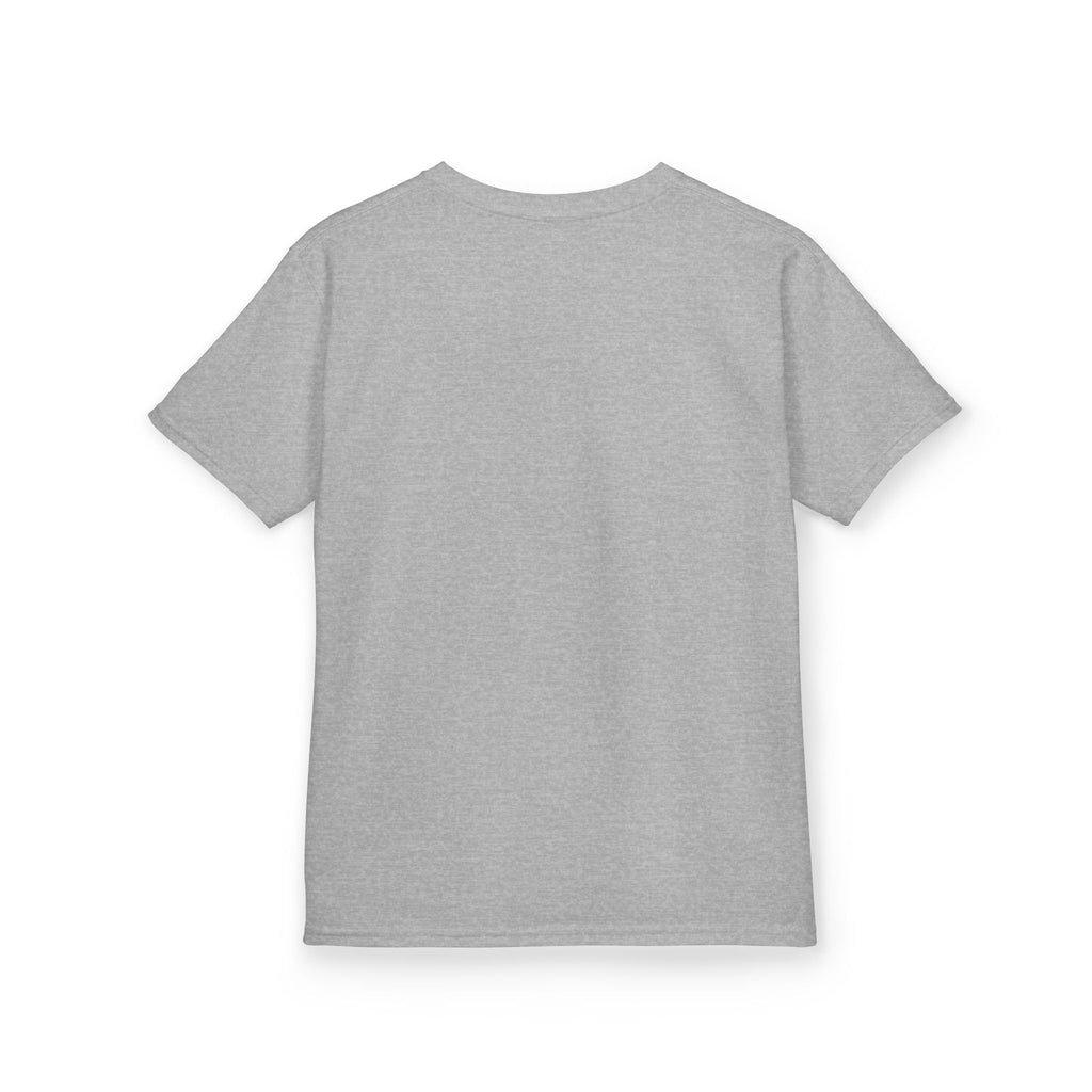 The Jentri- Primary Ciliary Dyskinesia Awareness Kids Tee — Orange & Blue Ribbon Design
