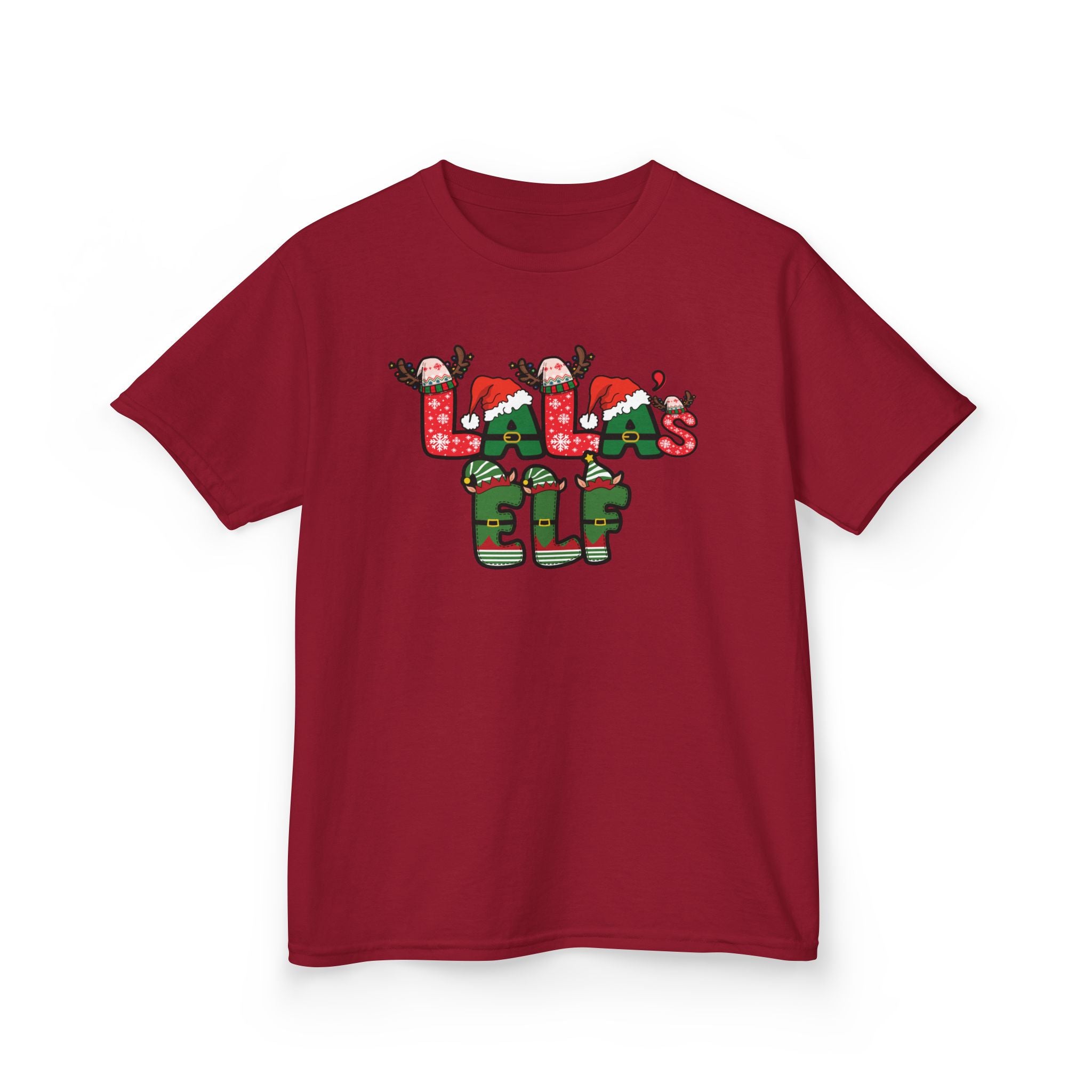 Kids Tee - LALA’S Elf Tee for the Holidays
