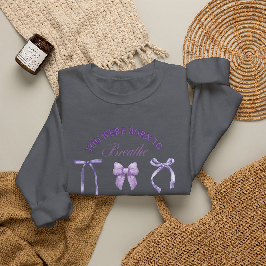 Born to Breathe CF Awareness Sweatshirt