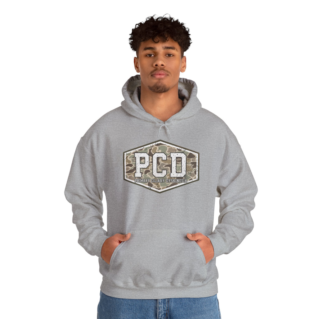 PCD Camo Logo Hoodie – Tactical Military Style Pullover