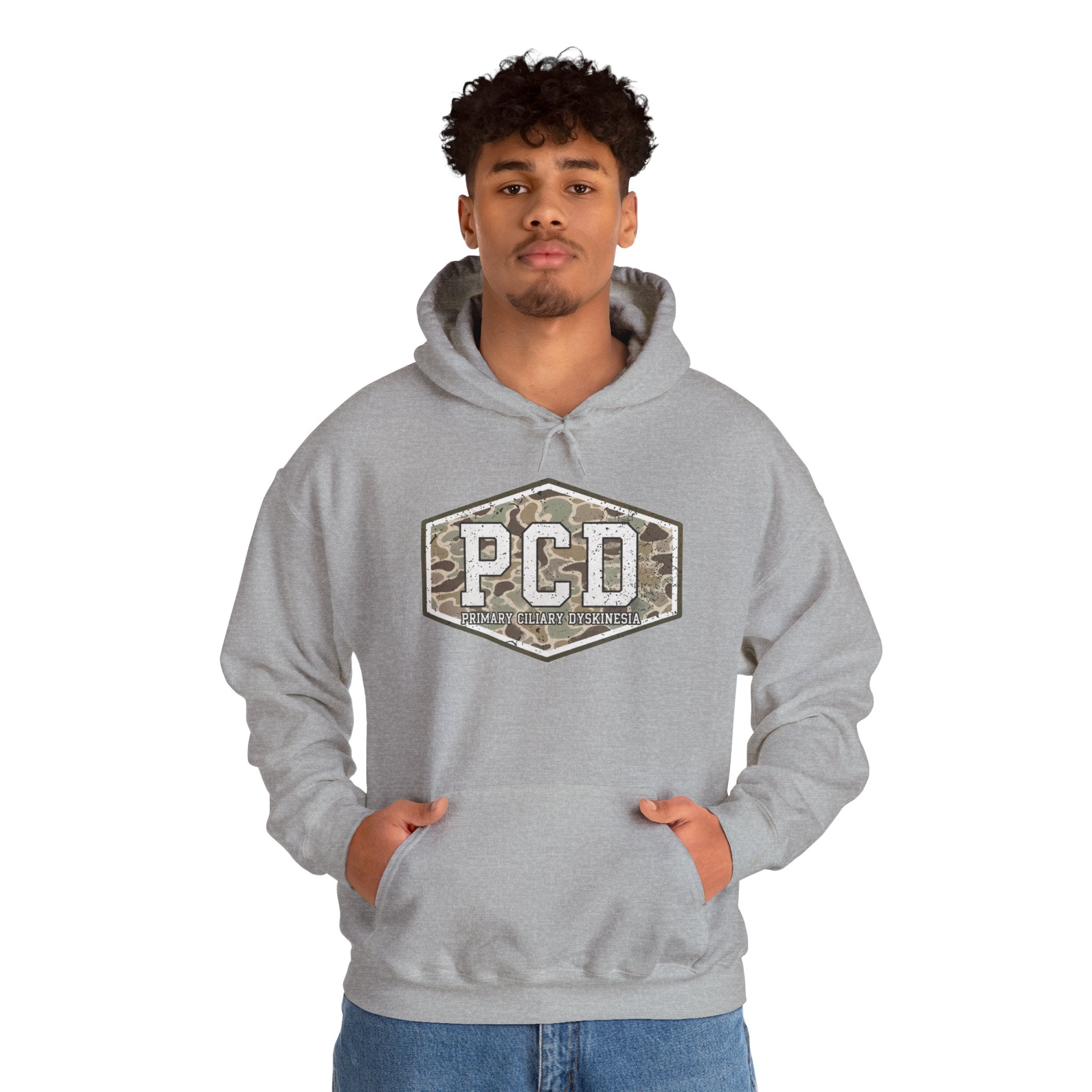 PCD Camo Logo Hoodie – Tactical Military Style Pullover