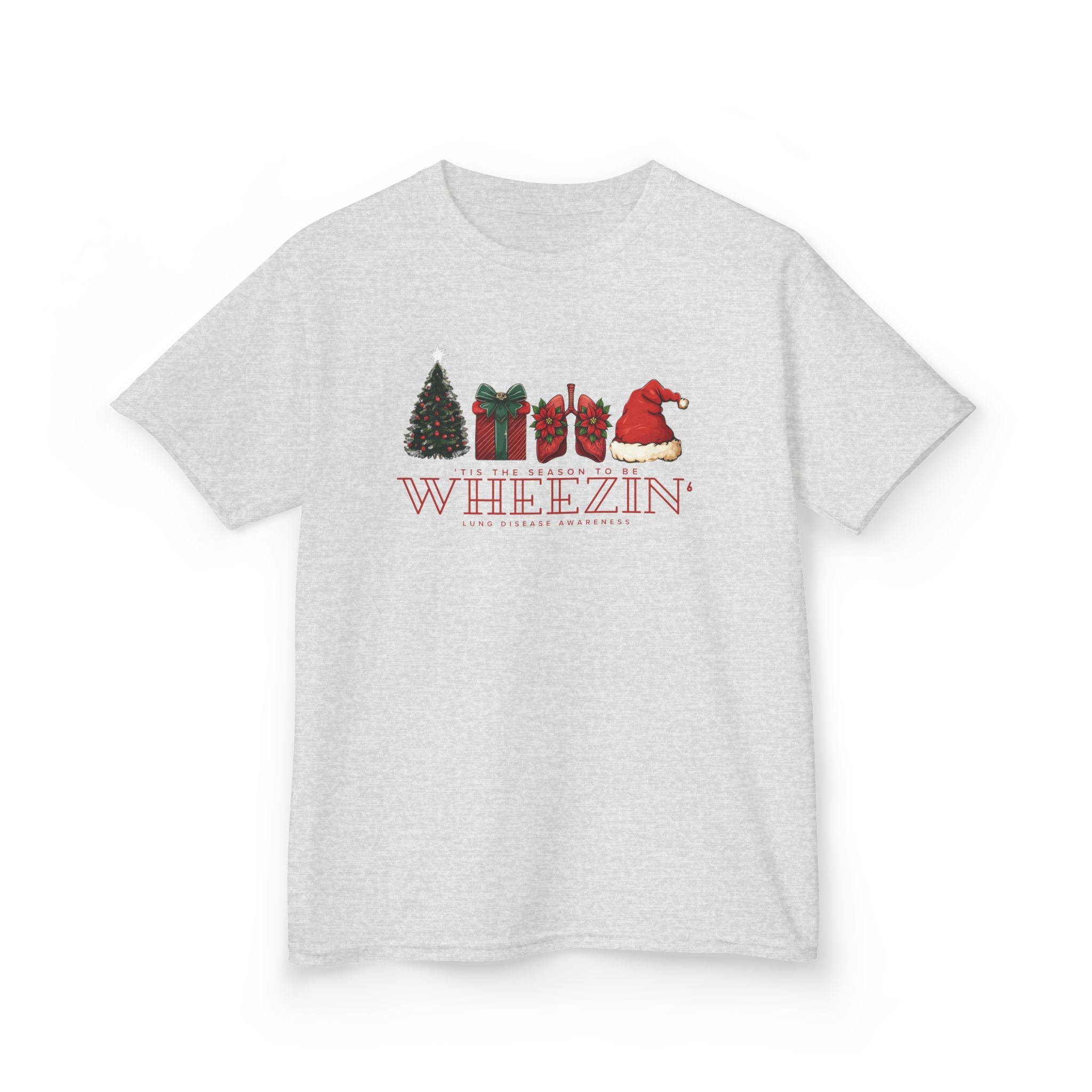 Tis the Season to Be Wheezin T-Shirt — Funny Holiday Christmas Tee