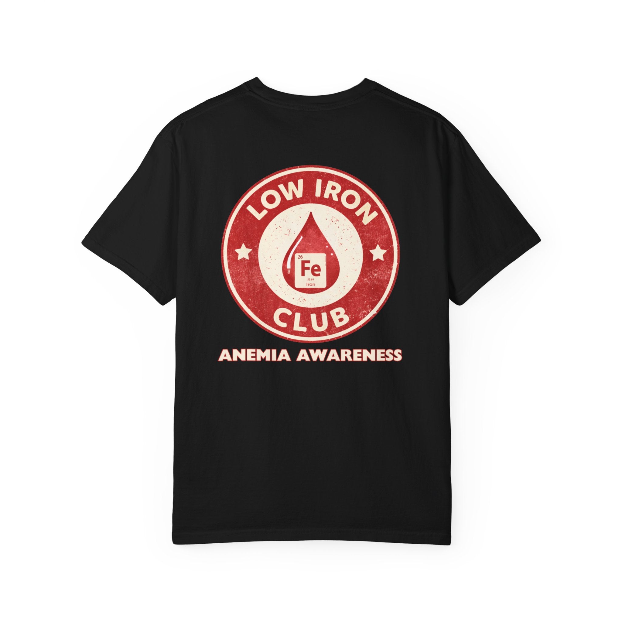 Low Iron Club T-Shirt — Anemia Awareness Tee