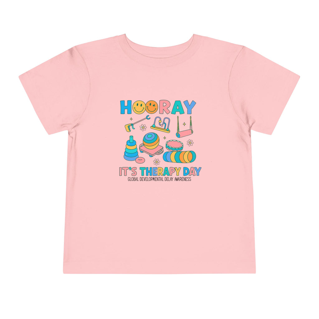 Toddler Tee - Hooray it's Therapy Day GDD Awareness Shirt