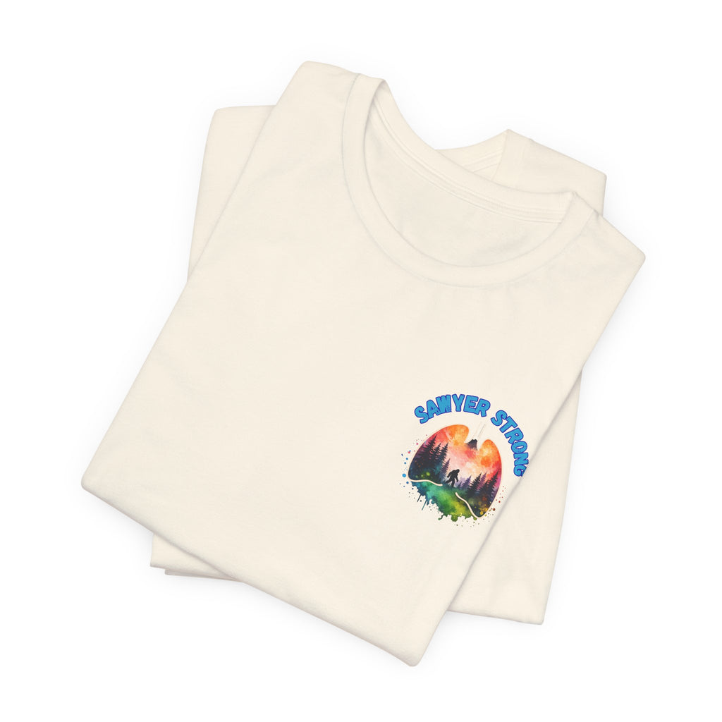 Airway Disease Awareness Tee — "Even the Strongest Legends" SAWYER STRONG