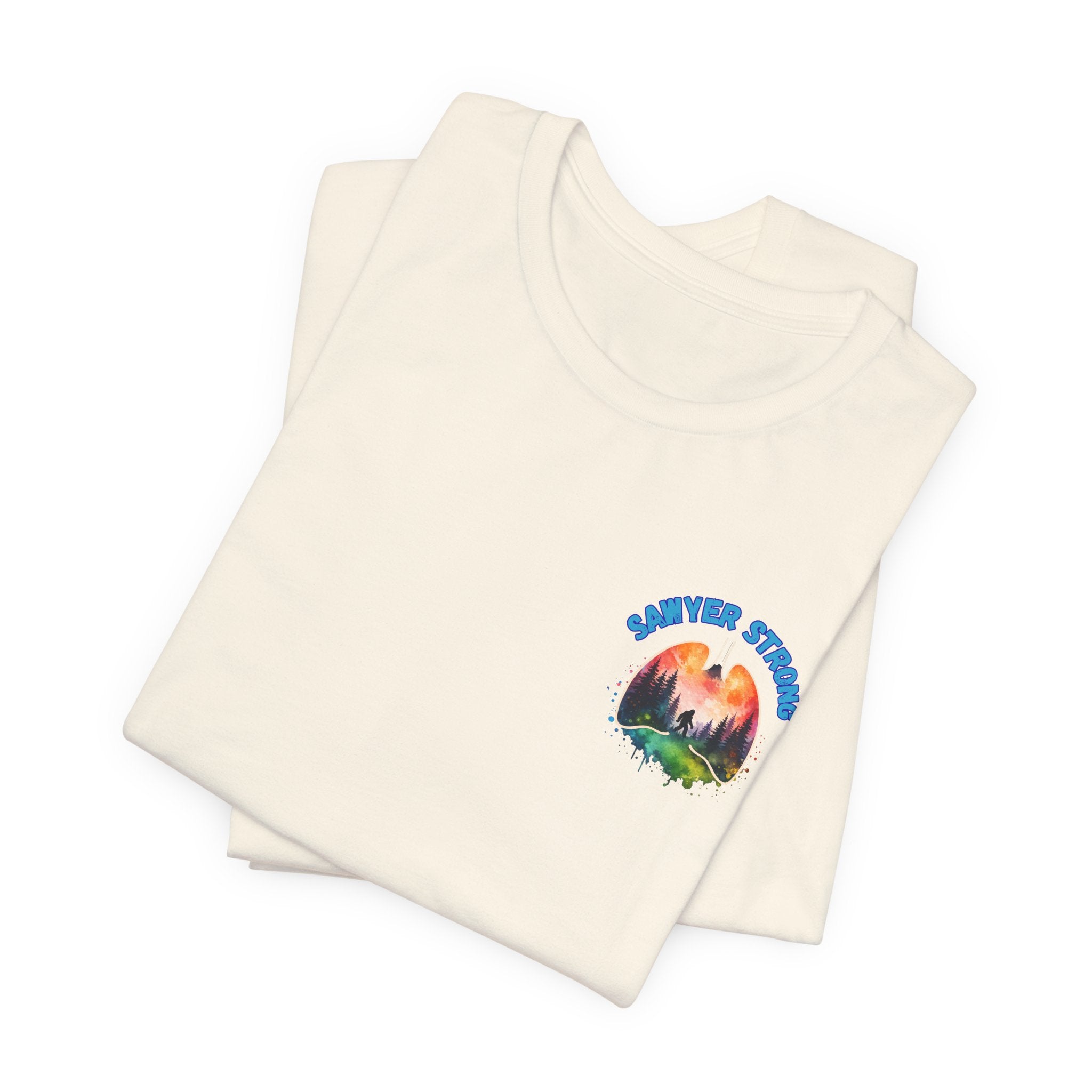 Airway Disease Awareness Tee — "Even the Strongest Legends" SAWYER STRONG