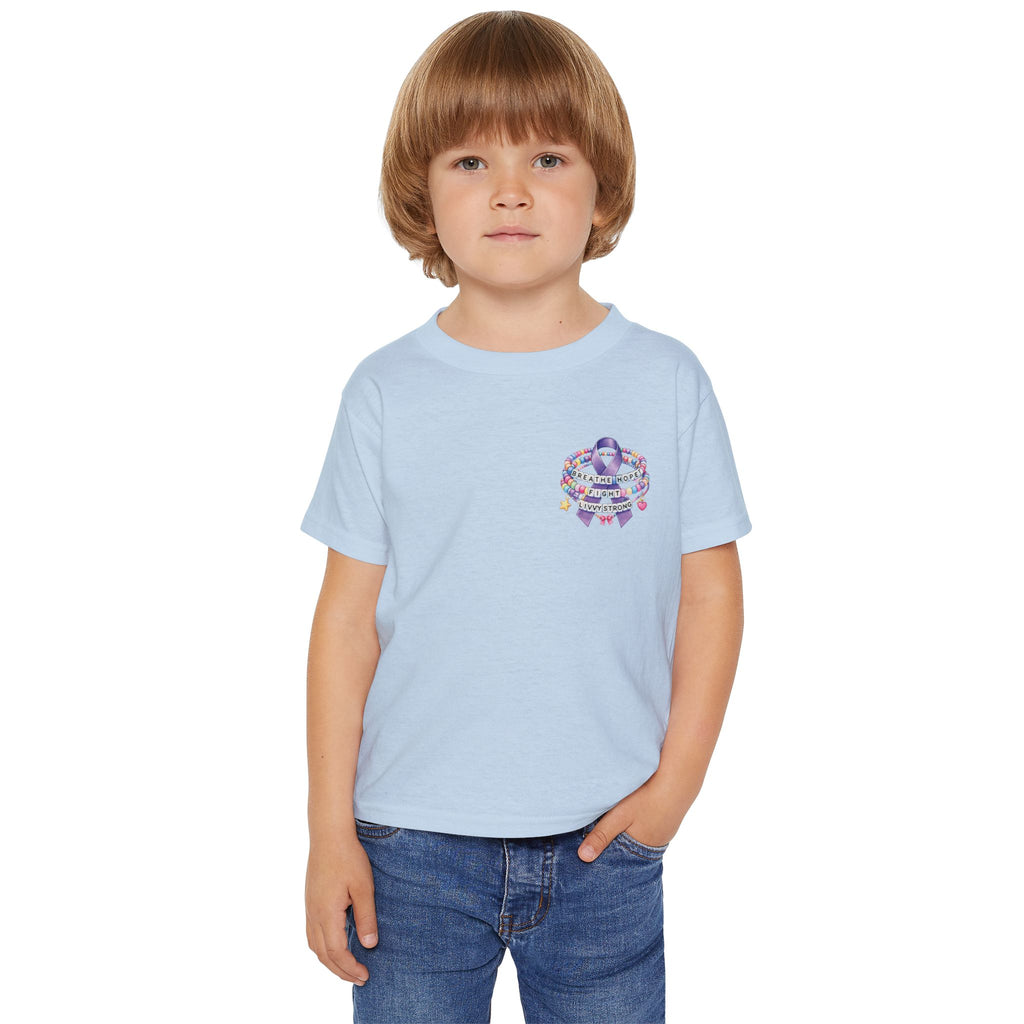 TODDLER Team Livvy Strong Fundraiser T-Shirt —CF Awareness Tee