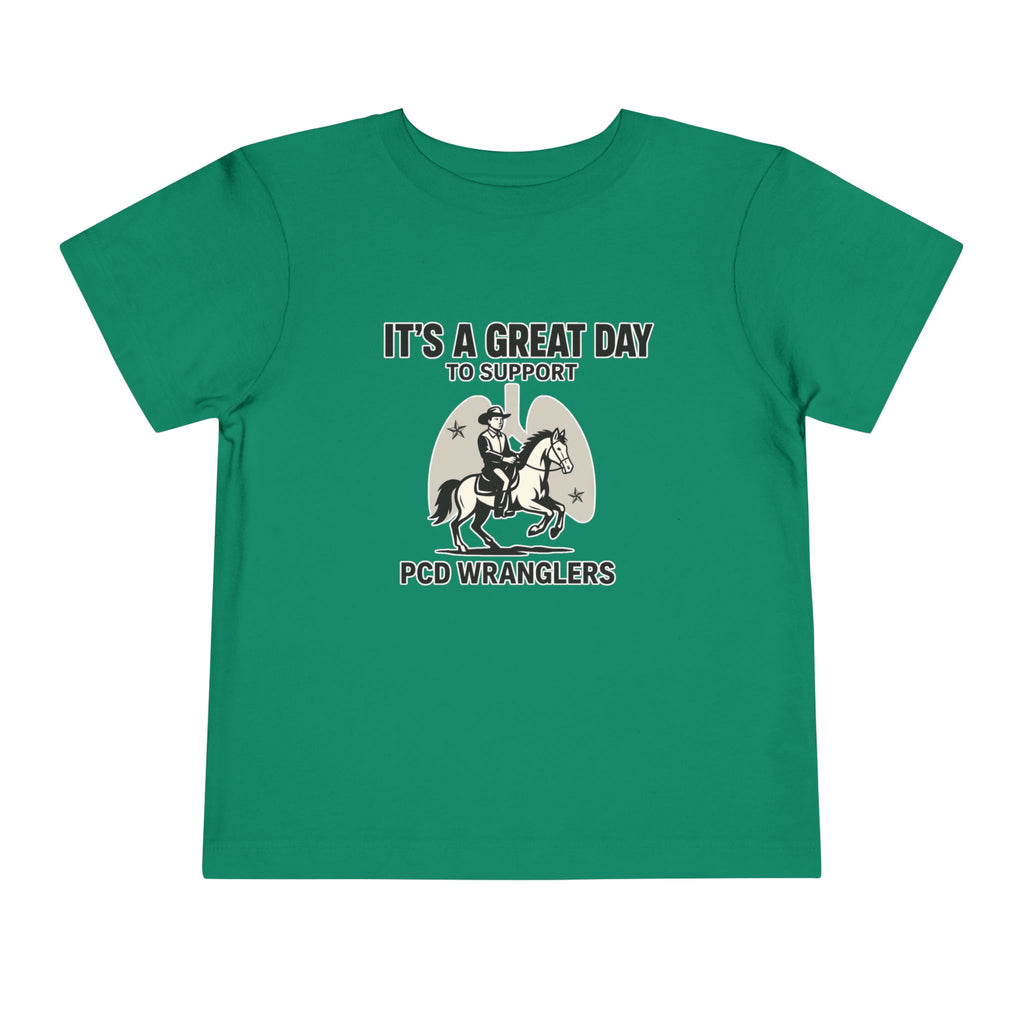 Toddler Tee - Great Day to Support PCD Wranglers Toddler