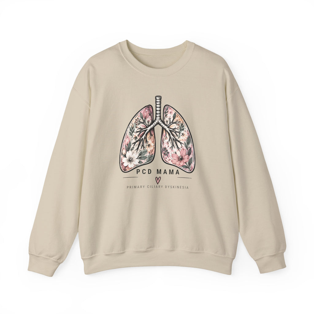 PCD Mama Floral Lungs Sweatshirt
