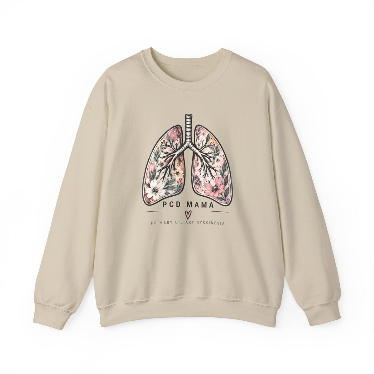 PCD Mama Floral Lungs Sweatshirt