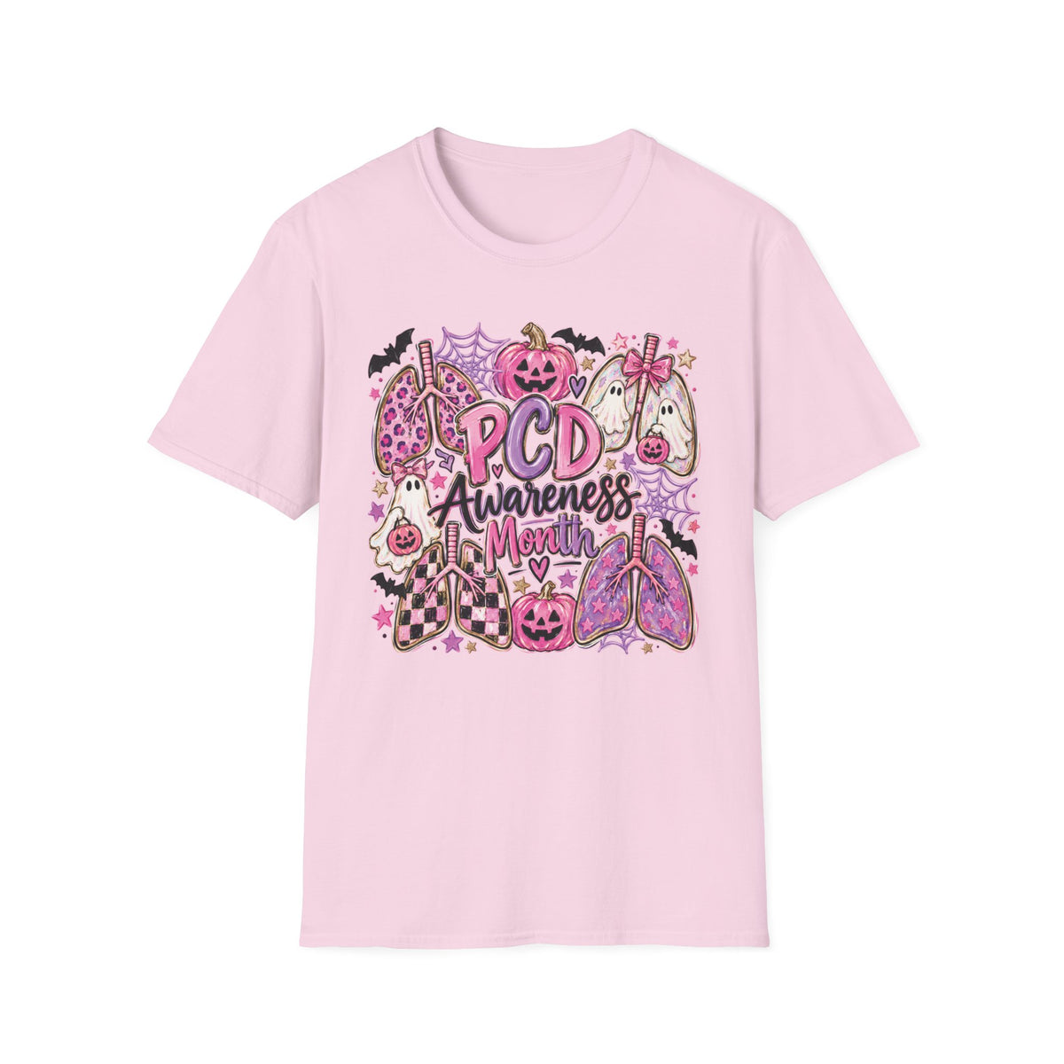 PCD Awareness Month Pumpkin T-Shirt