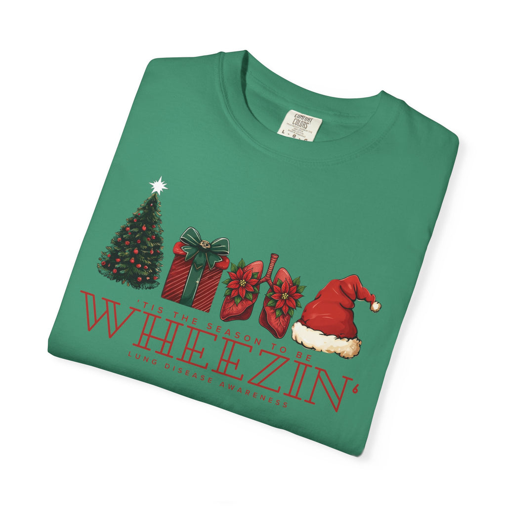 Tis the Season to Be Wheezin T-Shirt — Funny Holiday Christmas Tee