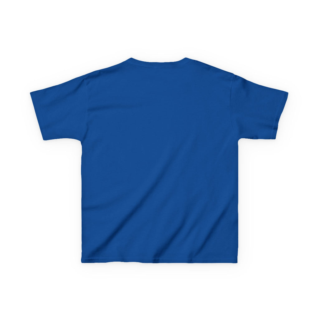 The Jentri- Primary Ciliary Dyskinesia Awareness Kids Tee — Orange & Blue Ribbon Design