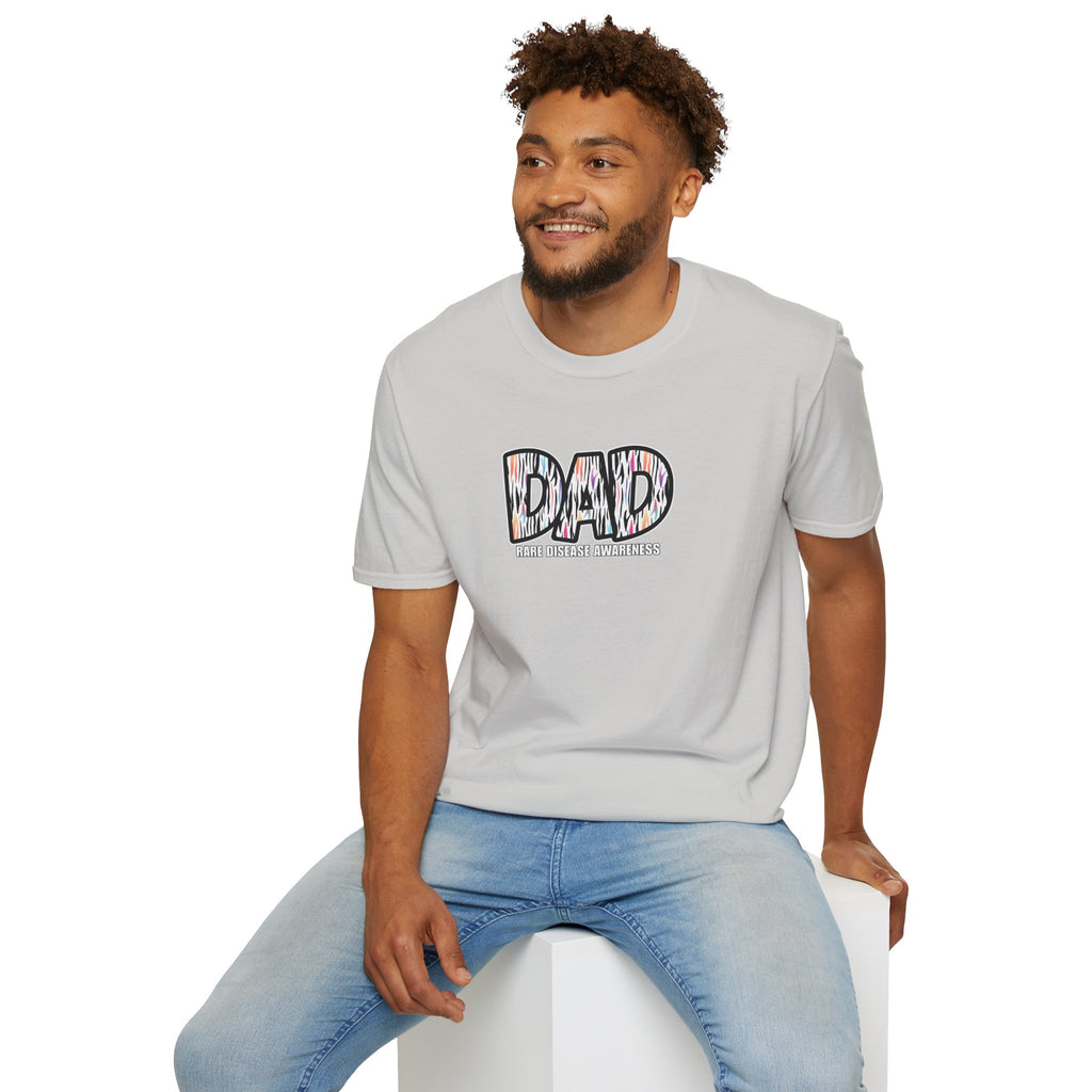 DAD Warrior Stripes Tee — Andme Bamboo Collab Graphic T-Shirt