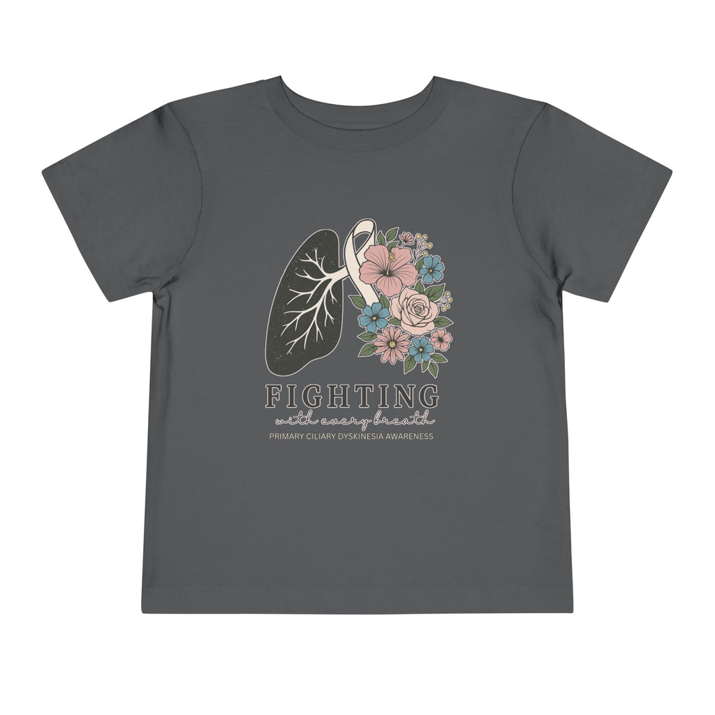 PCD Toddler Tee- Fighting with Every Breath
