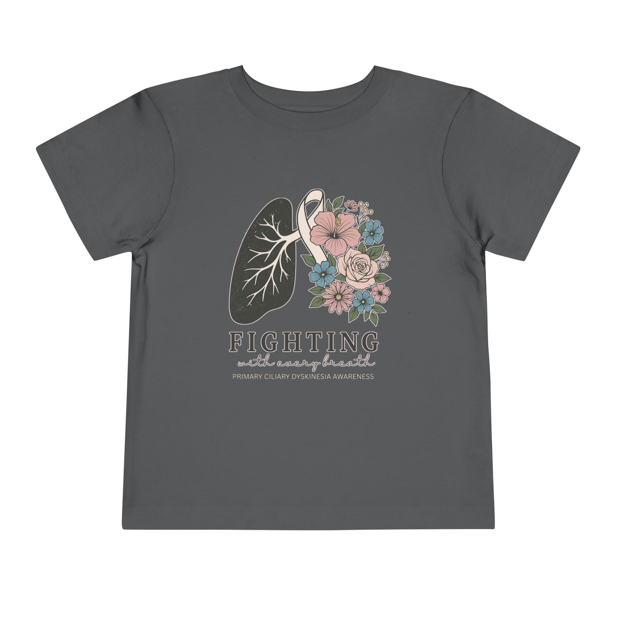 PCD Toddler Tee- Fighting with Every Breath