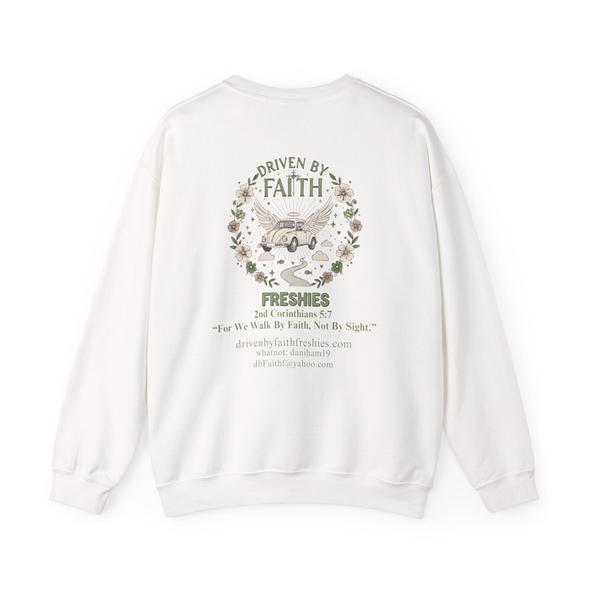Driven By Faith Freshies Crewneck Sweatshirt- Dani