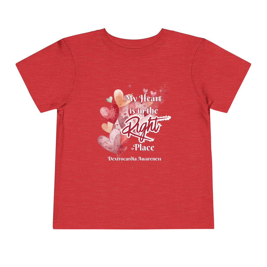 Toddler Dextrocardia Tee