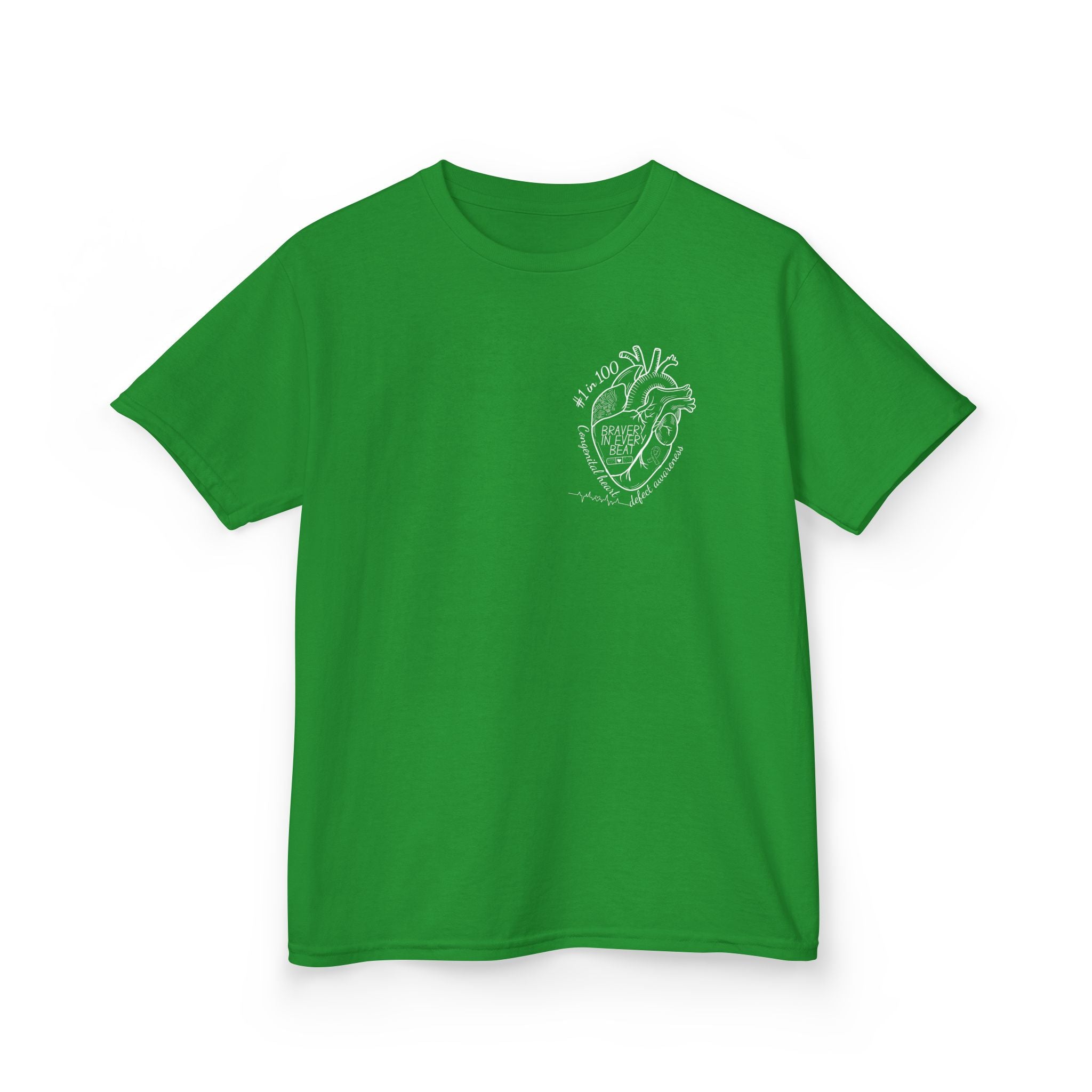 Kids "Bravery in Every Beat" CHD T-Shirt