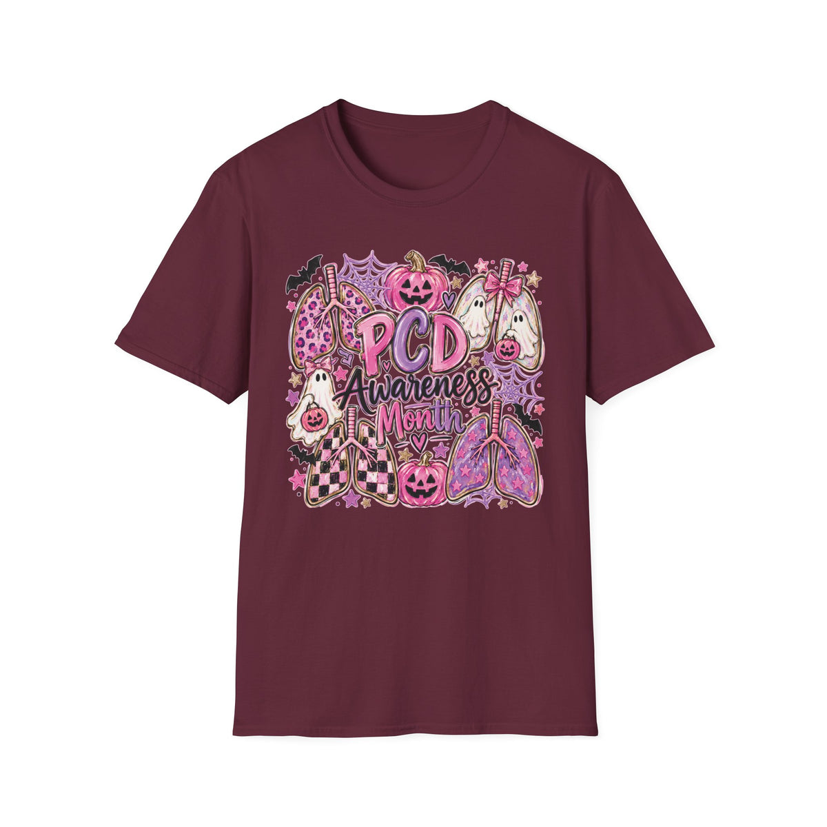PCD Awareness Month Pumpkin T-Shirt