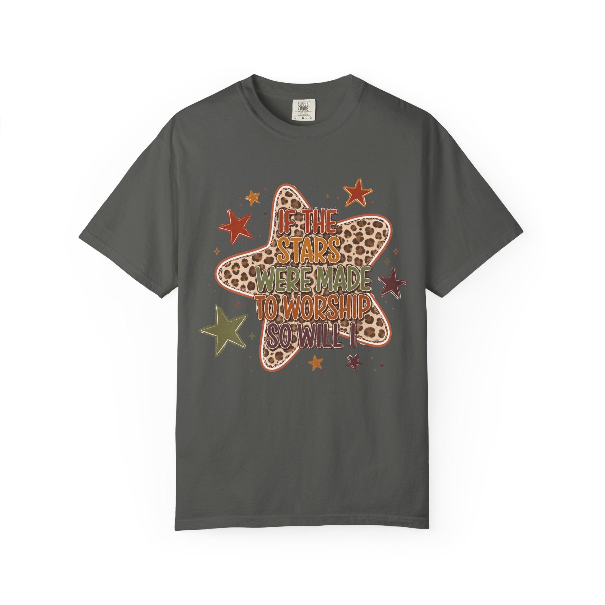 Vintage Star T-Shirt — "If the stars were made to worship so will I”