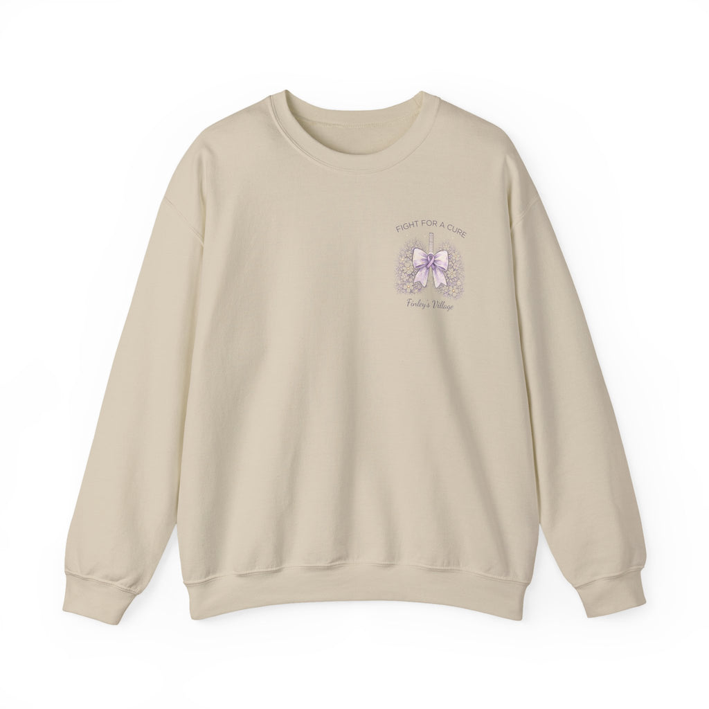 CF Awareness Fundraiser Crewneck — Finley’s Village