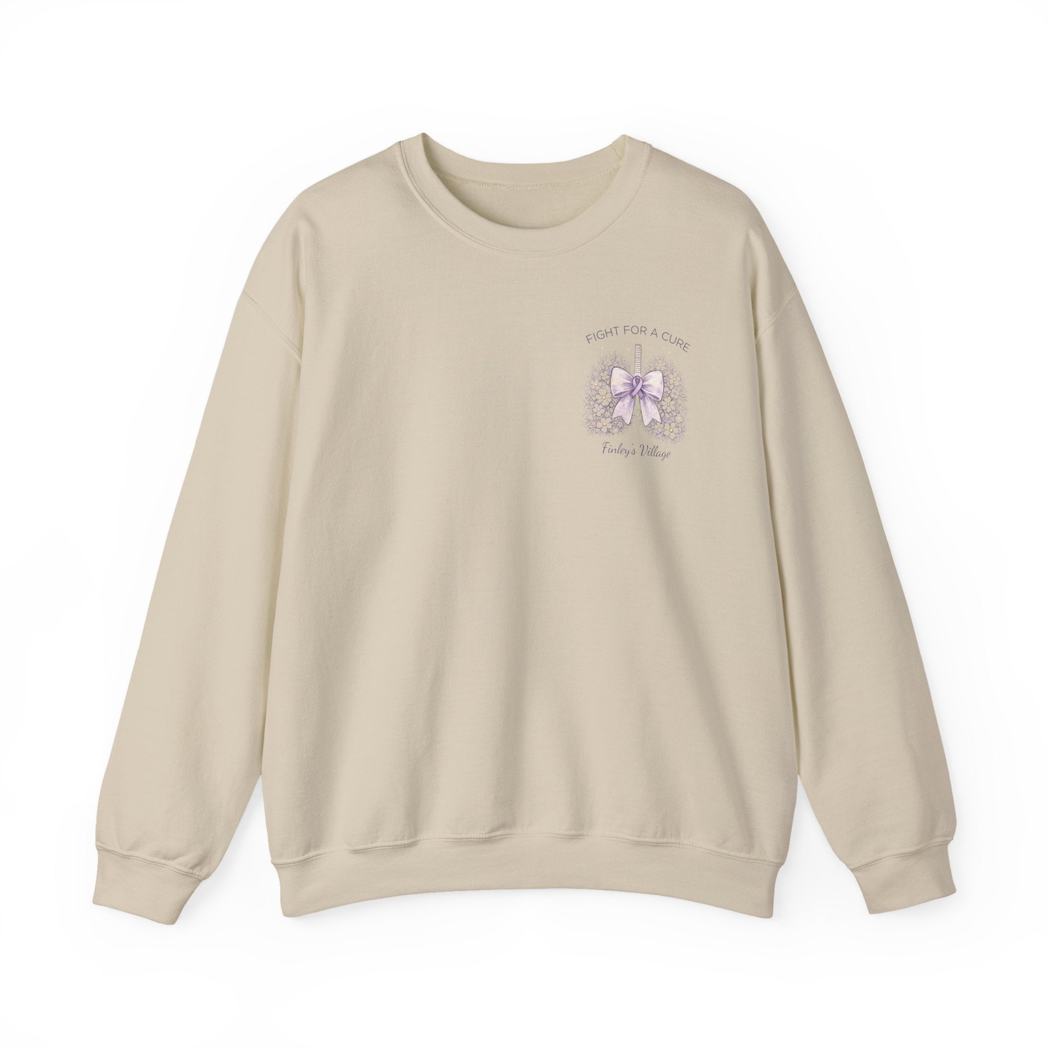 CF Awareness Fundraiser Crewneck — Finley’s Village