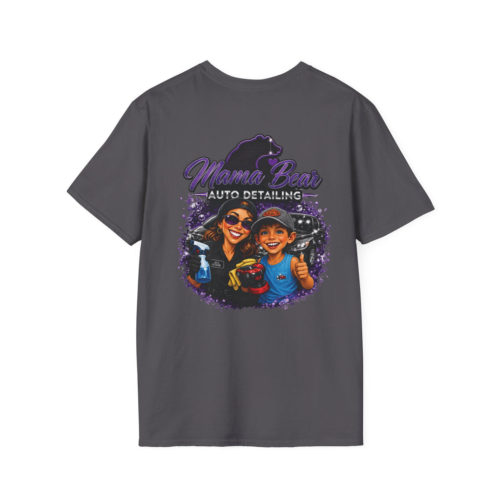 Mama Bear Auto Detailing Tee — Women's Car Care Shirt for Detailers