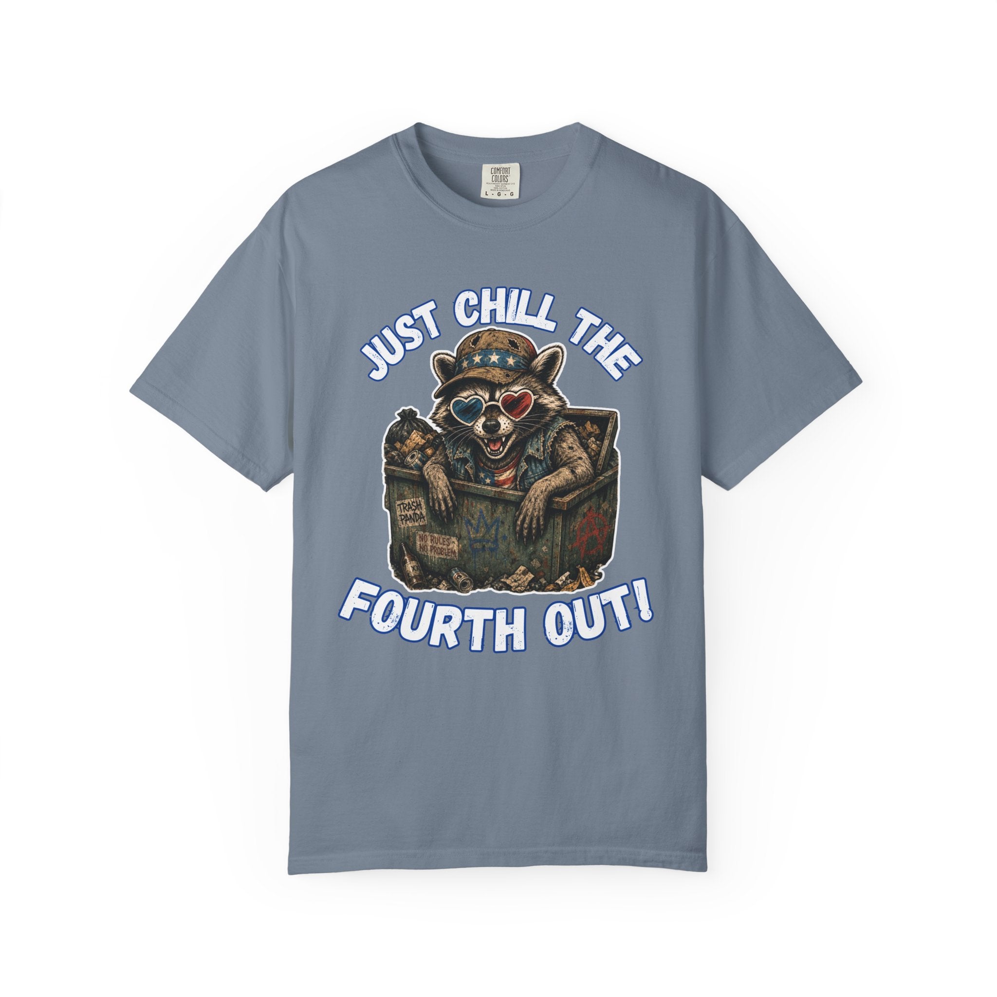 Raccoon 'Chill the Fourth Out' T-Shirt