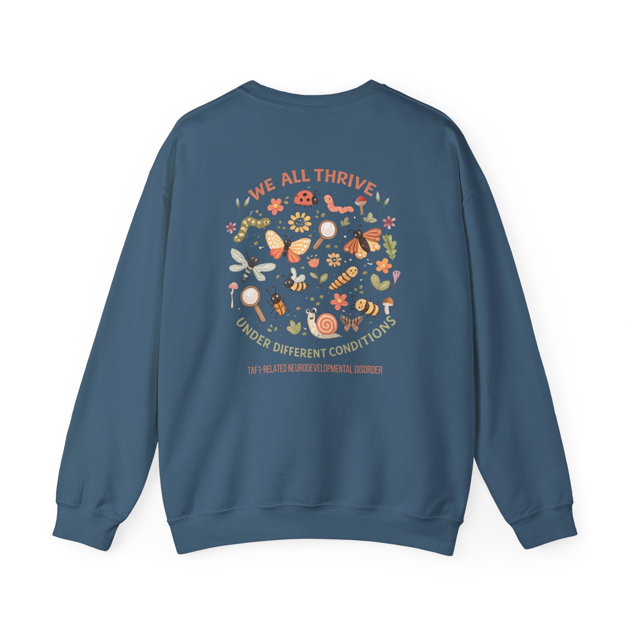 Daddy Crewneck Sweatshirt — “We All Thrive” TAF-1 Neuro