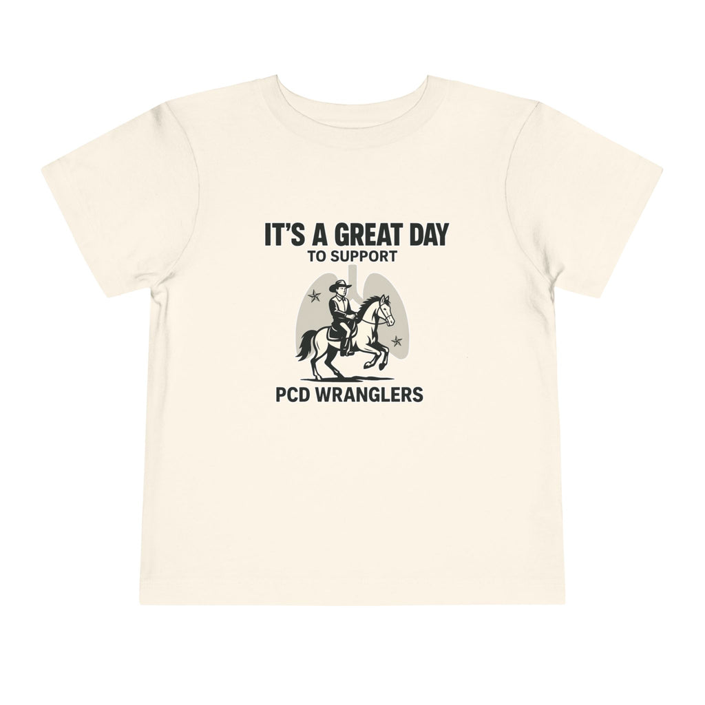 Toddler Tee - Great Day to Support PCD Wranglers Toddler