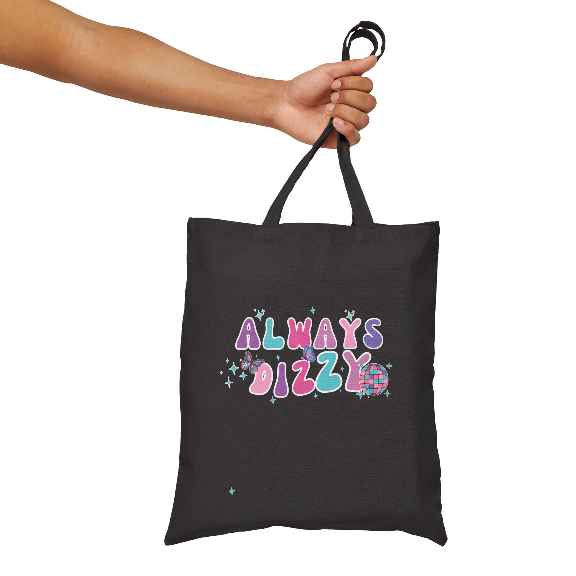 Cotton Canvas Tote Bag - Always Dizzy POTS