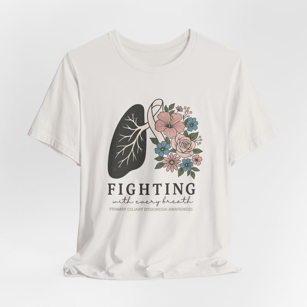 PCD Short Sleeve Tee - Fighting with Every Breath