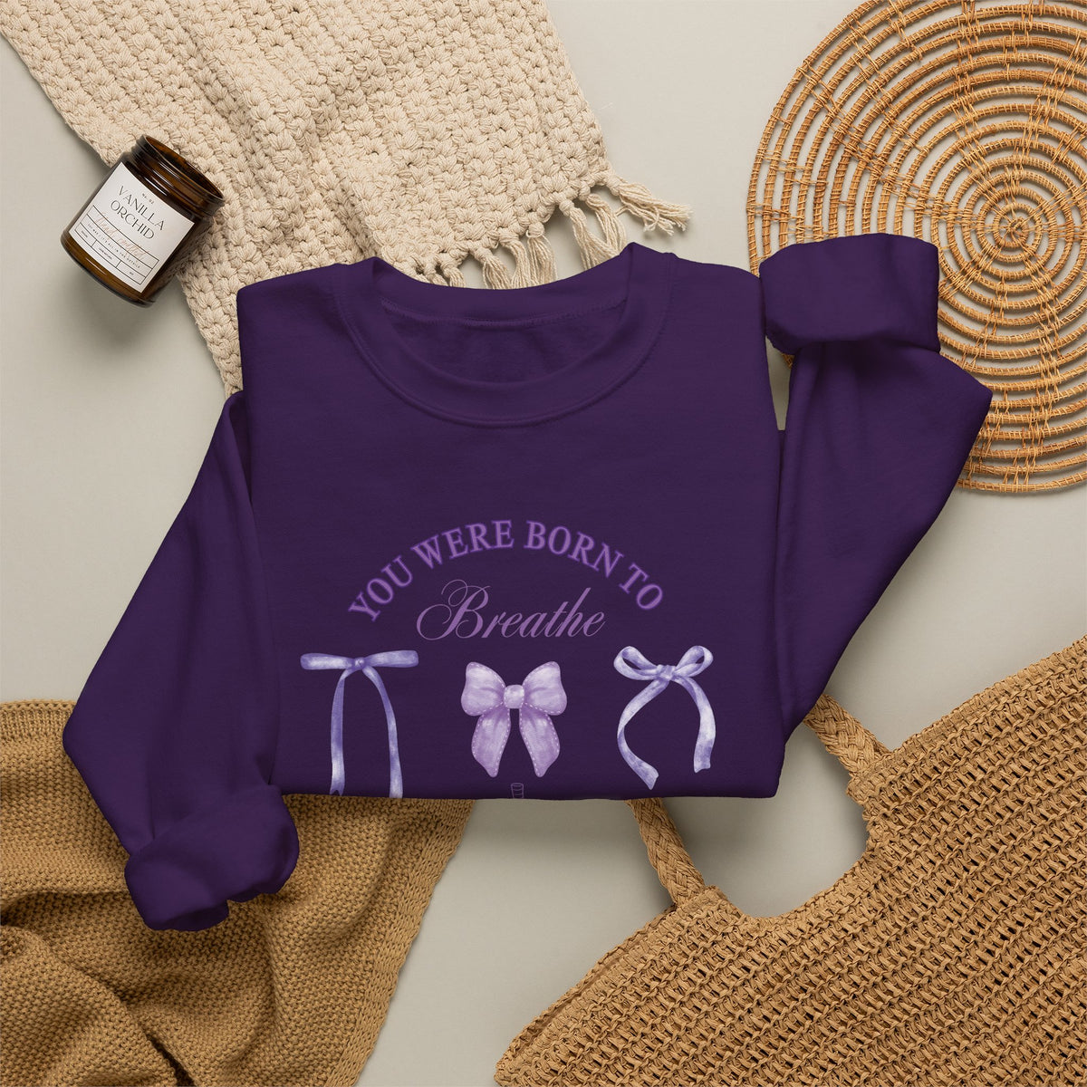 Born to Breathe CF Awareness Sweatshirt