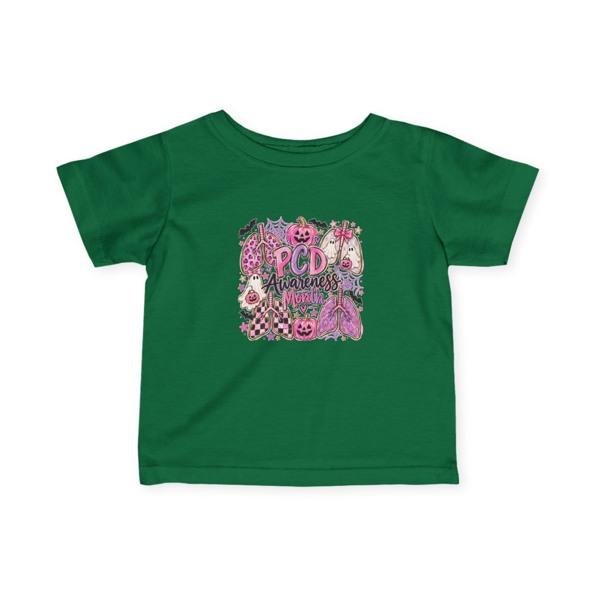 Infant Tee — Pink PCD Awareness Baby Shirt