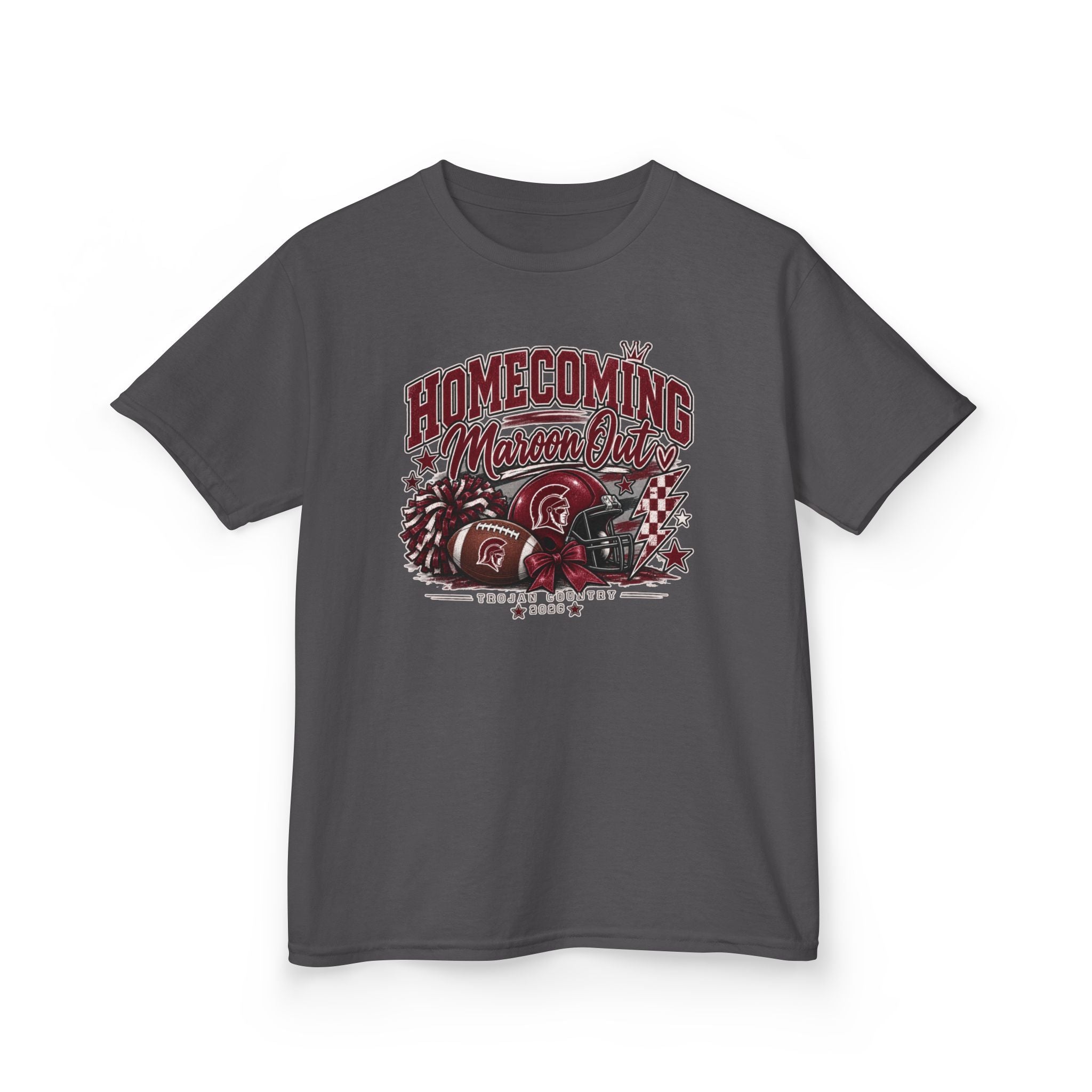 Kids Tee - 'Homecoming' Retro Football Design