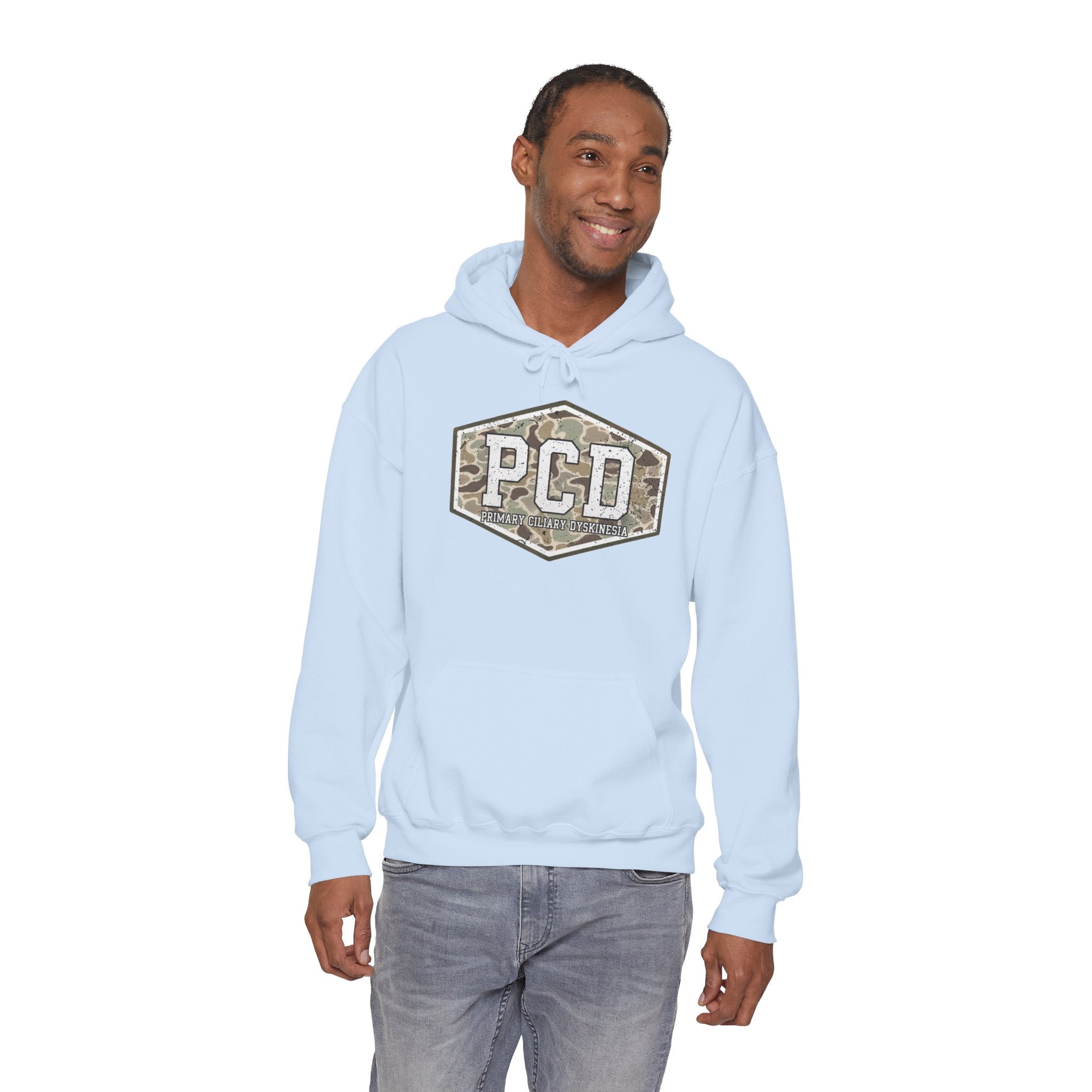 PCD Camo Logo Hoodie – Tactical Military Style Pullover
