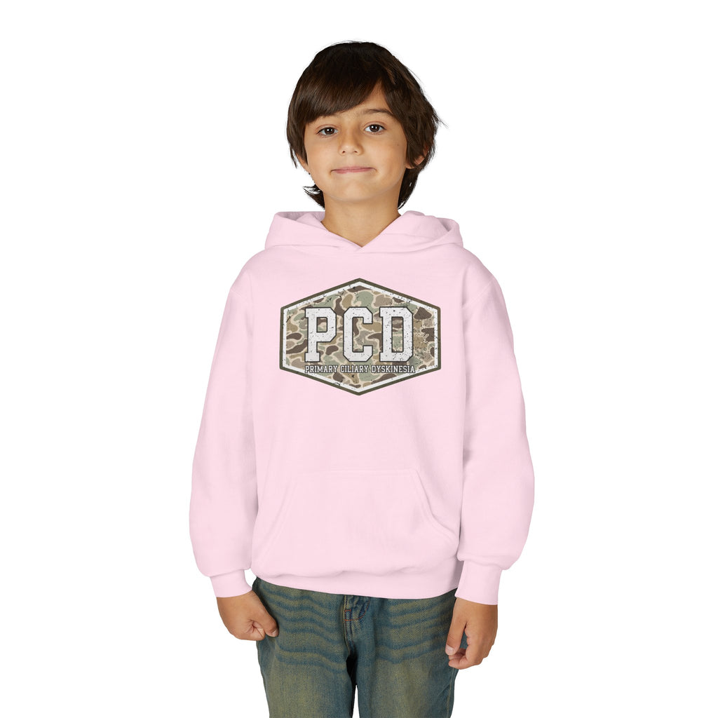 Youth Hoodie – PCD Camo Logo Pullover