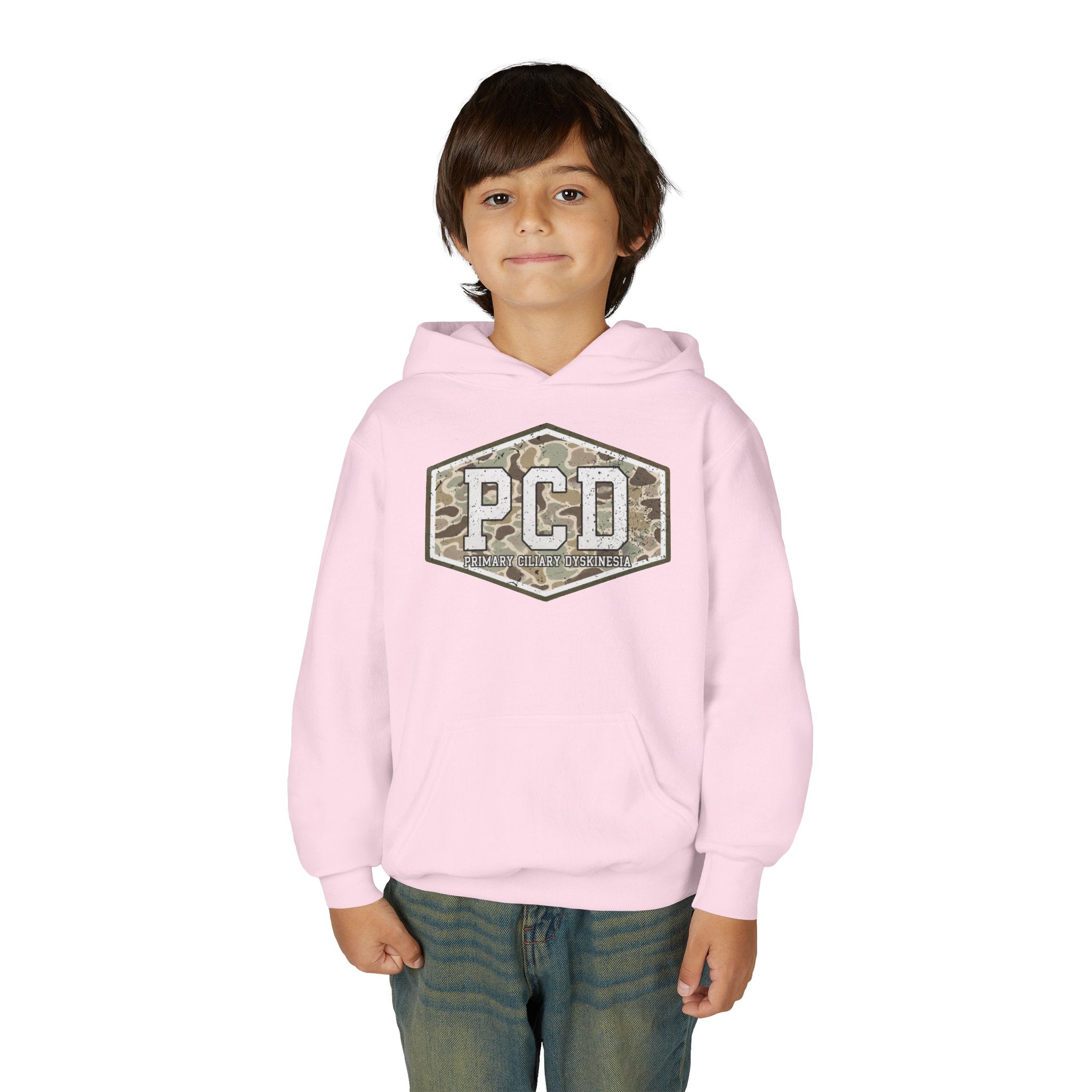 Youth Hoodie – PCD Camo Logo Pullover