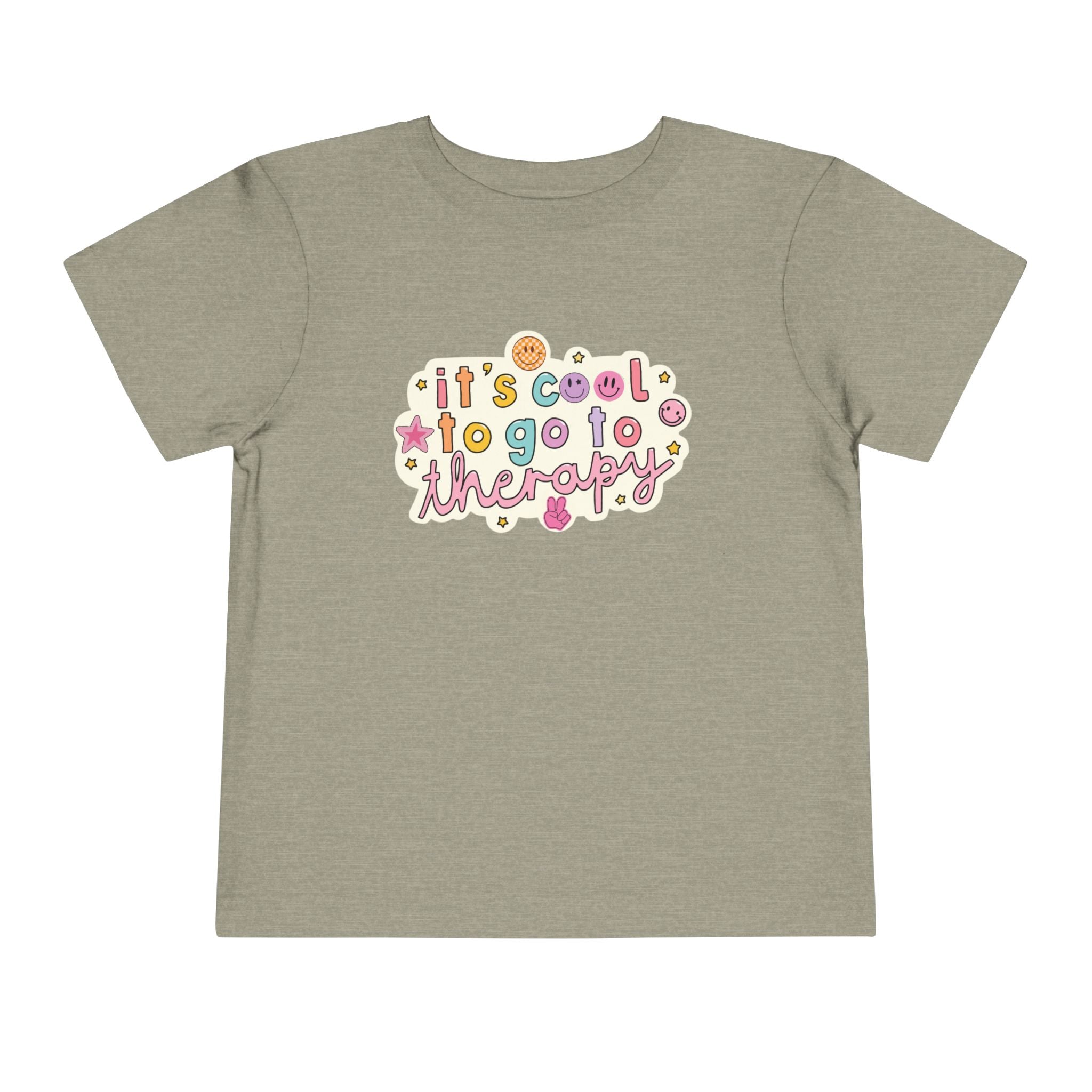 Toddler Tee — “It’s Cool to Go to Therapy”