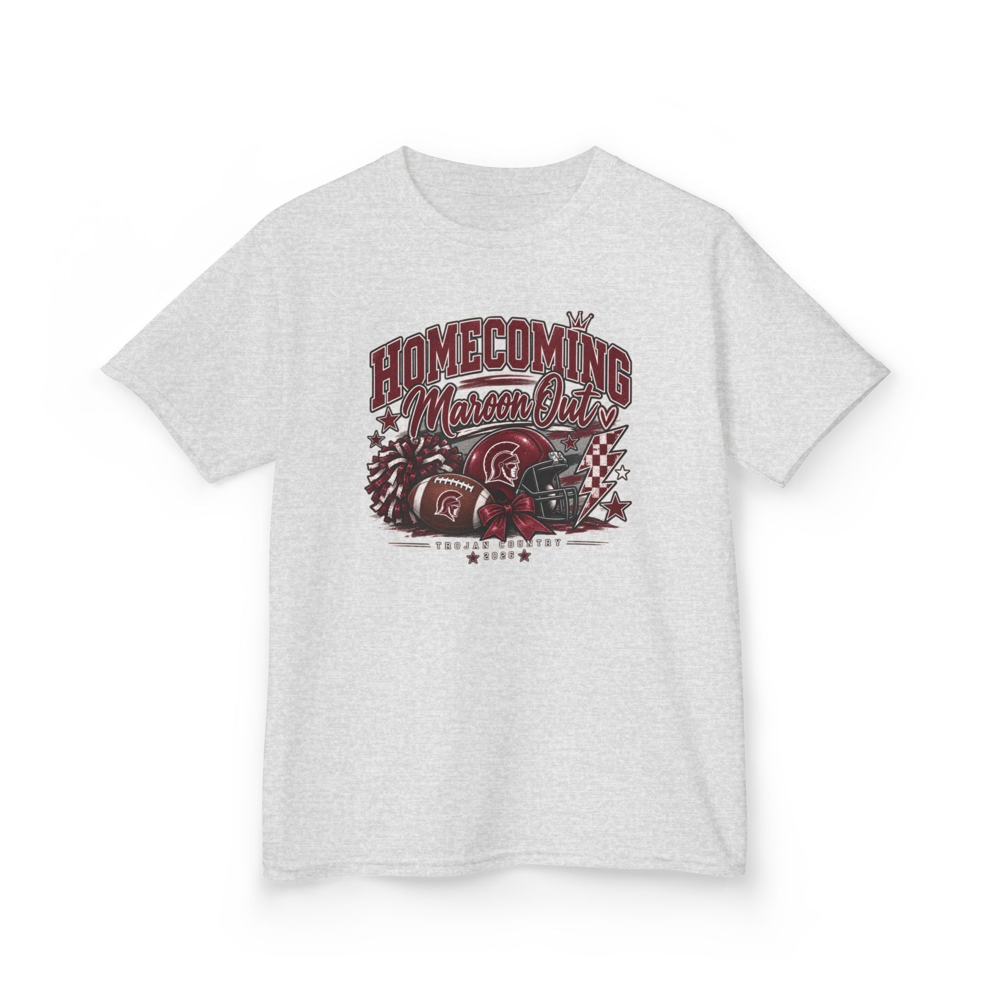 Kids Tee - 'Homecoming' Retro Football Design
