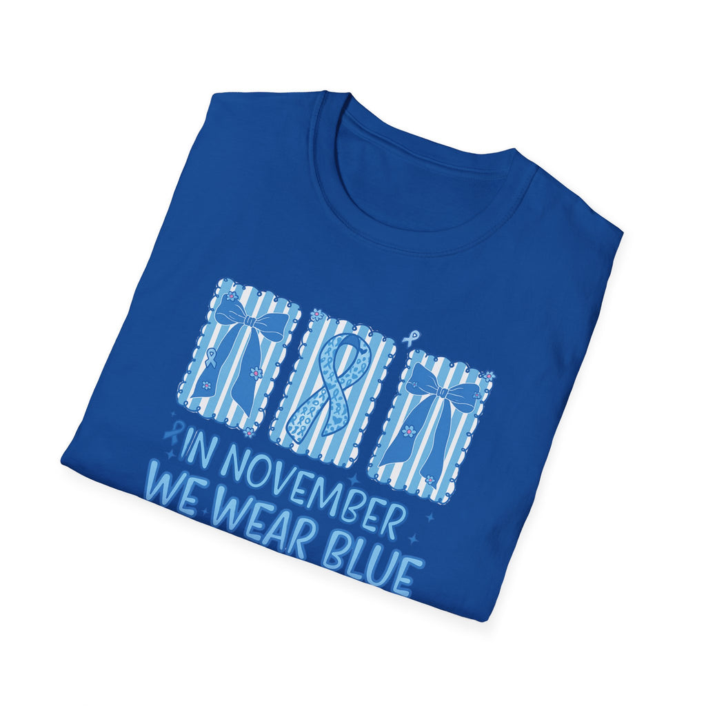 Diabetes Awareness T-Shirt — "In November We Wear Blue"